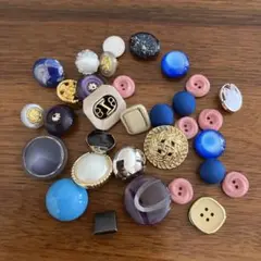 ボタンセット 多色 デザイン豊富