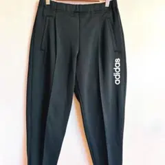 【アディダス】 adidas ジャージ タック入り ロゴ S 日本製 裾ジップ