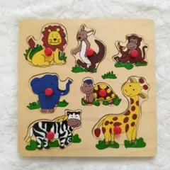 ベビー 型はめ パズル 動物 アニマル 知育玩具