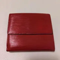 LOUIS VUITTON エピ ポルトフォイユ・エリーズ 赤