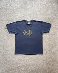 90s Mossimo Tシャツ ネイビー フェード L