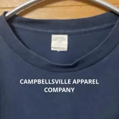 【US古着】【米軍放出品】実物 ミリタリー ネイビー 無地Tシャツ Lサイズ