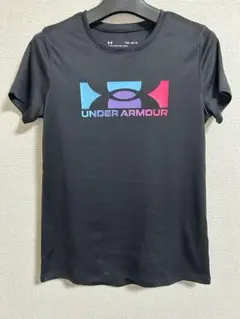 UNDER ARMOUR ブラック Tシャツ YLG 150