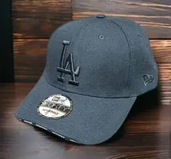 海外限定品 LA brimロゴ ブラック New Era 9FORTY