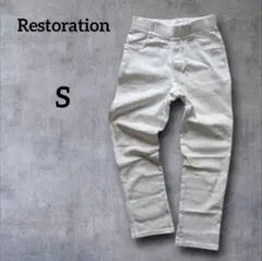 【Restoration】ストレッチパンツ スキニー イージー 小さいサイズ