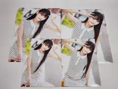 八掛うみ 生写真セット（Ｌ＆２Ｌサイズ）最新　4枚セット