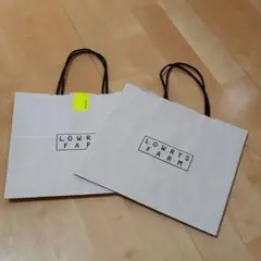 LOWRYS FARM ローリーズファーム ショッパー ショップ袋 2枚