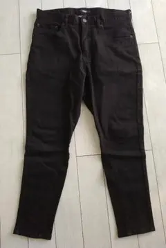 glamb：Poly Pants サルエルデニムパンツ・グラム・黒