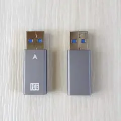 USB Type C変換アダプタ 3.0高速データ伝送 急速充電 2個セット