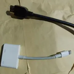 中古Apple 純正 Lightning - Digital AVアダプおまけ付