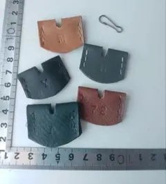 3個セット★色が選べる★一文字刻印★キーカバー