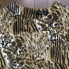 新品タグ付き　LLサイズ Tシャツ　ヒョウ　レオパード　ストレッチ