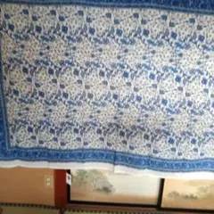 大人気のインド綿エスニックマルチカバー(約150Ｘ220cm)6014