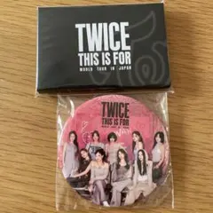 【新品未開封】TWICE THIS IS FOR アプグレ特典 缶バッジ・トレカ