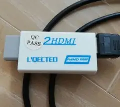 Wii To HDMI 変換アダプタ　1.5M HDMI接続ケーブル付属
