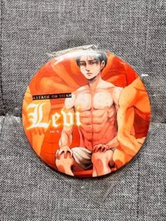 【新品】進撃の巨人 リヴァイ 缶バッジ