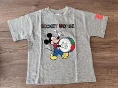 【未使用】ミッキーマウス ミニーマウス Tシャツ 110cm グレー