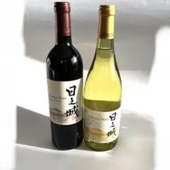 本坊酒造 マルス穂坂 日之城 赤&白ワイン2本セット