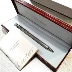 Cartier ボールペン シルバーレ ヘアライン マスト