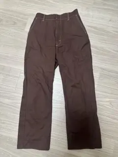シールームリン　ブラウン ワイドパンツ