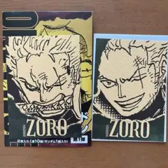 ONE PIECE 黄金カードコレクション　ゾロ