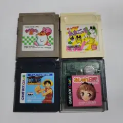 【GB・GBC】ソフト4本セット