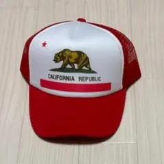 カリフォルニア州トラッカーキャップ レッド