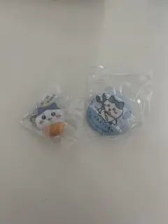 くら寿司コラボ ちいかわ ハチワレ 缶バッジ フィギュア セット