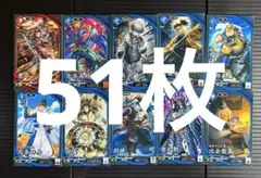 【未使用】英傑大戦51枚　スリーブ✖️ 白かけあり