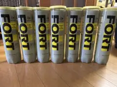 テニスボール硬式　DUNLOP FORT ４球入り　7缶　(28球) 新品
