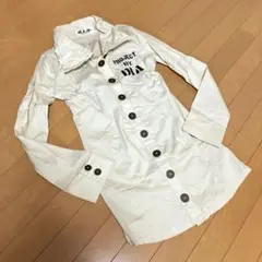 新品 d.i.a. ダイヤ 背中ロゴシャツワンピ
