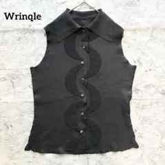 井上プリーツ Wrinqle リバーシブルトップス