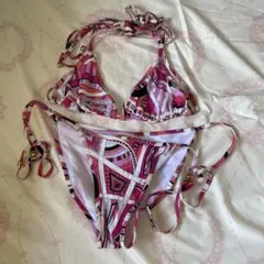 エミリオプッチ EMILIO PUCCI レディース ビキニ 水着 サイズ38