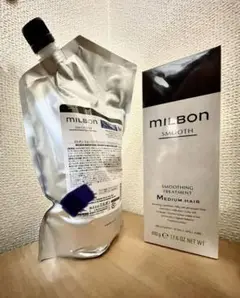 グローバルミルボンスムース シャンプー1000ml トリートメント500g