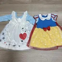 ベビー ディズニーワンピースセット 白雪姫 アリス コスチューム