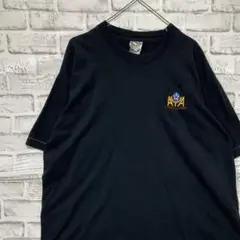 USA製90sヴィンテージTシャツ！シングルステッチ　ブラック半袖古着XL26