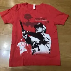 トモノリ・マエダ Tシャツ Sサイズ レッド