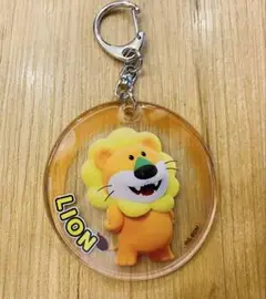【新品】たべっ子どうぶつLAND限定らいおんアクリルキーホルダー