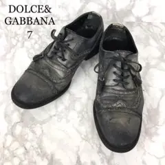 DOLCE&GABBANA ドルチェ&ガッバーナ レザーシューズ イタリア製 7