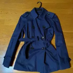 トレンチコート 紺 コーチ COACH