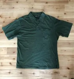 パタゴニア Patagonia ポケット付き ボーダー 半袖 ポロシャツ L