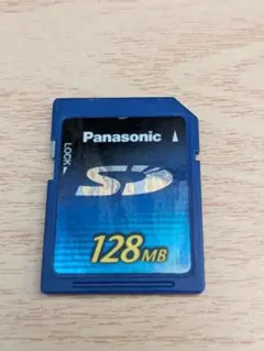 送料無料 Panasonic 128MB SDカード