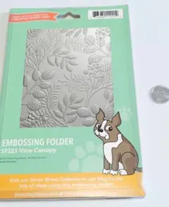 サイモンセイズスタンプ　エンボスフォルダー SF221 Vine Canopy