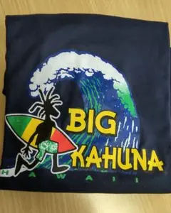 ハワイ Ｔシャツ BIG KAHUNA XL ネイビー