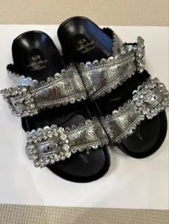 suecomma bonnie シューコンマボニー　ビジューサンダル