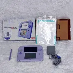 【完品】ニンテンドー 2DS ラベンダー 本体 任天堂 動作品