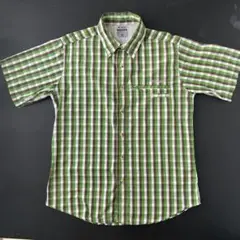 Columbia チェック柄 半袖シャツ M