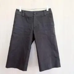 エフデ パンツ ハーフパンツ 短パン チノパン ブラック Sサイズ