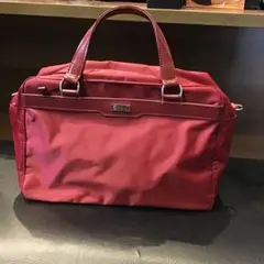 赤いナイロンハンドバッグACE