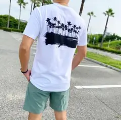 西海岸系⭐︎LUSSO SURF パームツリーバックプリントTシャツ　Lサイズ